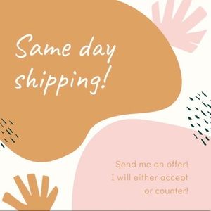 ✨ Same Day Shipping ✨